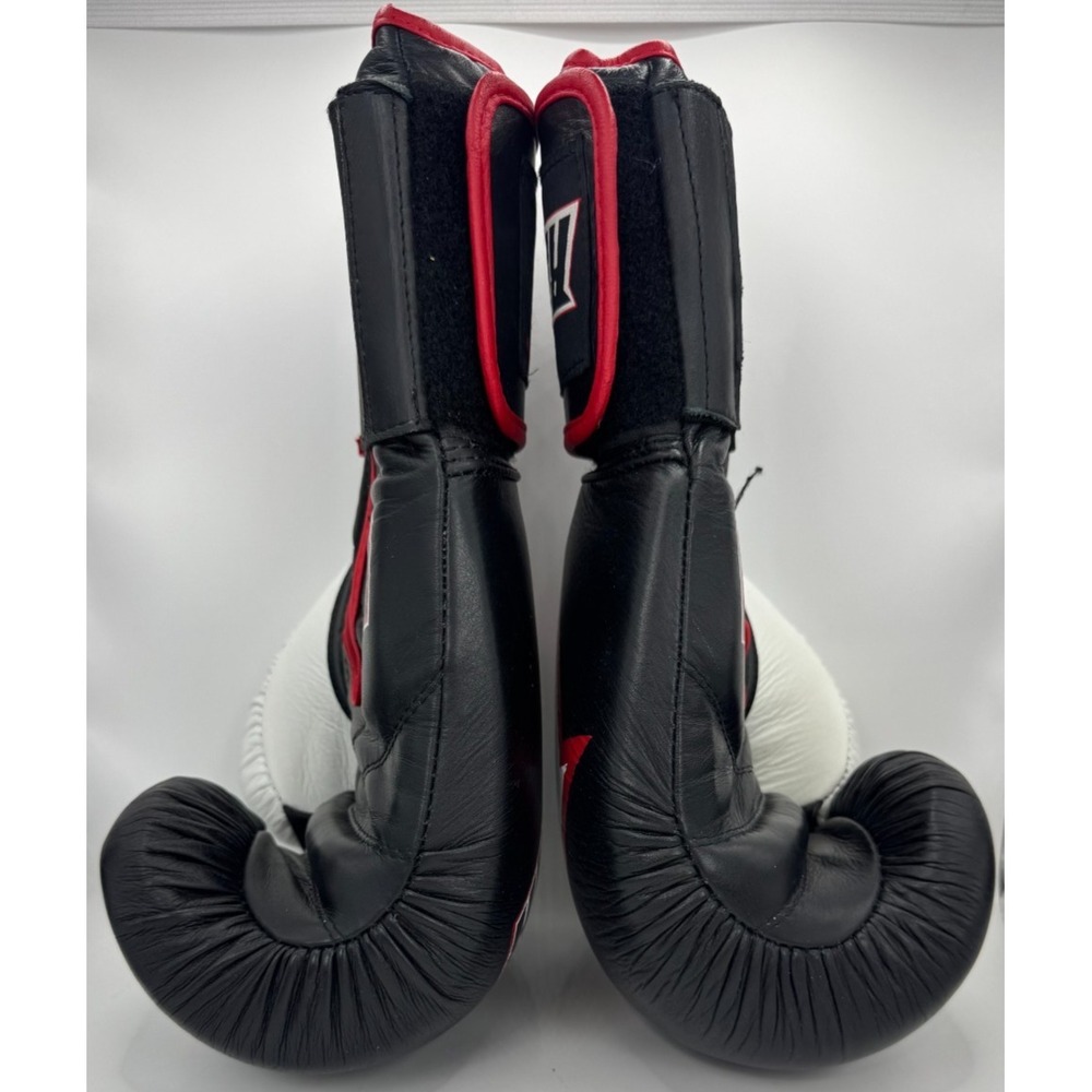 12oz Revgear Sentinel Leather Gel Padded Sparring Boxing Gloves MMA Kickbox - Picture 3 of 11